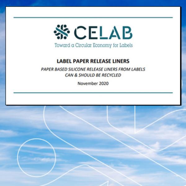 Recycling paper-based silicone release liners- CELAB Europe