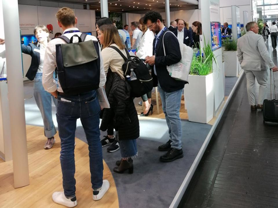 Visitors at Sappi Interpack