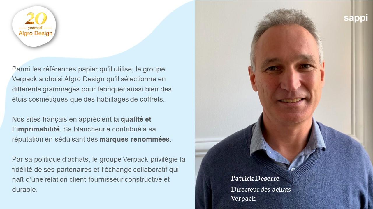 Sappi: 20 years of Algro Design | Groupe Verpack